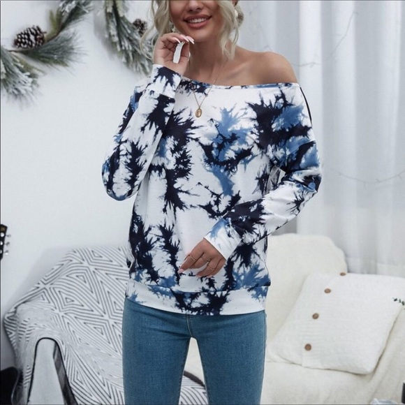 Tie Dye Top NWT- 1M - Picture 6 of 9